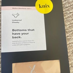 New Knix Leakproof Cheeky
